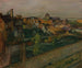 Vista de Saint-Valery-sur-Somme - Edgar Degas — vista de la obra