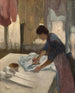 Woman ironing - Edgar Degas — artwork view