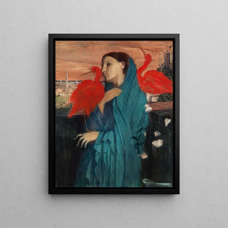 Edgar Degas - Young Woman with Ibis.webp