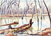 Rock Creek en invierno - Edgar Nye — vista de la obra