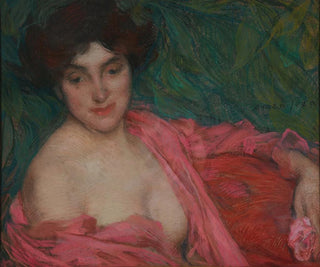 Juventud - Edmond François Aman-Jean — vista de la obra