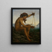 Fisherman at Capri - Edmond Jean de Pury — framed artwork on a wall