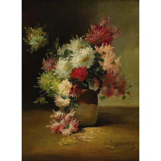 Edmond Van Coppenolle - Le bouquet de Dahlias.webp