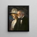Henry Clay y Helen Frick - Edmund Charles Tarbell — cuadro enmarcado en la pared
