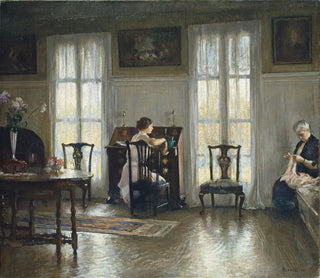 Mother and Mary - Edmund Charles Tarbell — artwork view