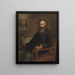 John Wesley Powell - Edmund Clarence Messer — cuadro enmarcado en la pared