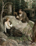 Los enamorados - Edmund Franklin Ward — vista de la obra