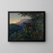 enjoying the sunset after a long day of hunting - Edmund Henry Osthaus — framed artwork on a wall