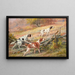 On the trail - Edmund Henry Osthaus — framed artwork on a wall