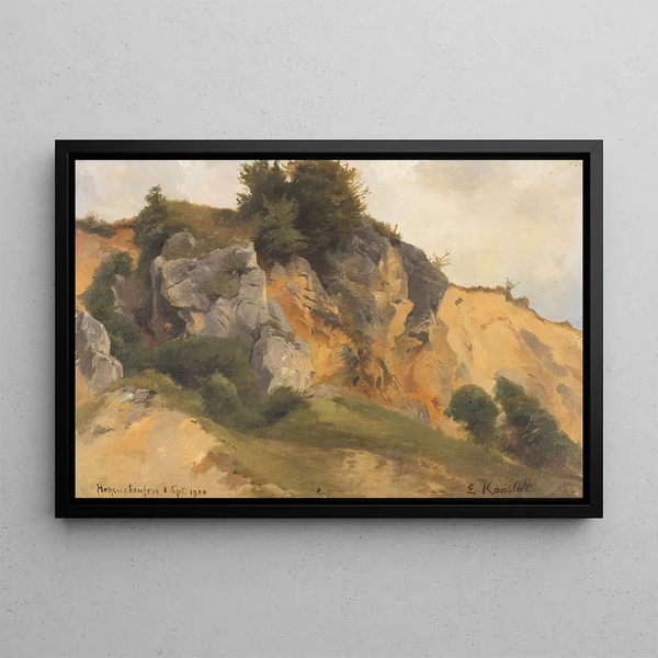 Edmund Kanoldt - Felsterrain Bei Hohenstaufen.webp