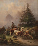 Descente du bétail des alpages - Edmund Mahlknecht — vista de la obra
