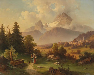 Vue du Watzmann - Edmund Mahlknecht — artwork view
