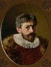 Autorretrato en traje del siglo XVII - Edmund Perle — vista de la obra