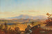 Vista de las colinas sabinas cerca de Roma - Edmund Von Wrndle — vista de la obra