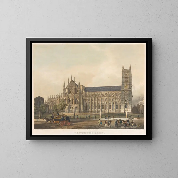 Abbaye de Westminster - Edmund Walker — cuadro enmarcado en la pared