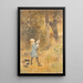 Reproduction of the painting The Hunter - Edoardo Calandra
