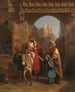 Young Beggar Girl in a Cairo Street - Édouard Girardet — artwork view