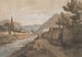 El río Neuve al final del valle de la Dardenne - Édouard Jean Marie Hostein — vista de la obra