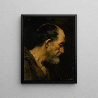 Eduard Ballo - Head Study Of An Old Man Eduard Ballo.webp