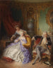 Escena galante - Eduard Ender — vista de la obra