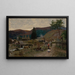Paisaje alrededor de Volovec - Eduard Hrik — cuadro enmarcado en la pared