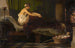 Pénélope éveillée attend le retour d'Ulysse - Eduard Julius Friedrich Bendemann — artwork view