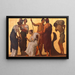 Project for the frieze in the peristyle of the Reichsrat building in Vienna - Eduard Lebiedzki — framed artwork on a wall