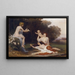 Idylle - Eduard Lebiedzki — cuadro enmarcado en la pared