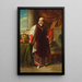 Emperor Franz Joseph - Eduard Lebiedzki — framed artwork on a wall