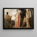Le Jugement de Paris - Eduard Lebiedzki — framed artwork on a wall