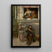 Reproduction of the painting Joe the Blind, street violinist - Eduard Majsch