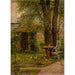 Garden with a table - Eduard Majsch — artwork view