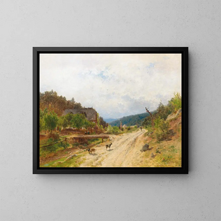 Eduard Peithner von Lichtenfels - Motif of Emmerberg.webp