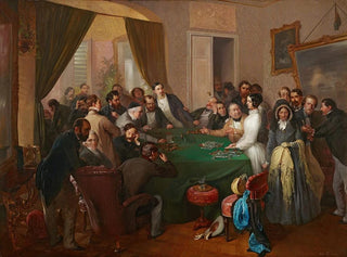 Va banque - Eduard Swoboda — vista de la obra