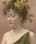 Retrato de una joven mujer - Eduard Veith — vista de la obra