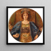 La Reine - Eduard Veith — framed artwork on a wall