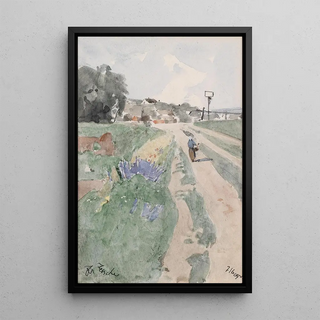 Eduard Zetsche - Weg bei Hadersdorf.webp