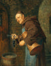 a celler with a bunch of keys - Eduard von Grützner — artwork view