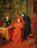 Un mecenas de las artes - Eduard von Grützner — vista de la obra