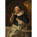 Reproduction of the painting La Dégustation de vin - Eduard von Grützner