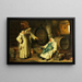In the monastery cellar - Eduard von Grützner — framed artwork on a wall