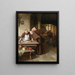 In the monastery kitchen - Eduard von Grützner — framed artwork on a wall