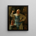 Sonde à vin - Eduard von Grützner — cuadro enmarcado en la pared