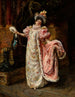 Llegada al teatro - Eduardo León Garrido — vista de la obra