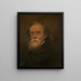 Autorretrato - Eduardo Sívori — cuadro enmarcado en la pared