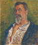 Self-portrait - Edvard Diriks — artwork view