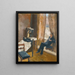 Andreas Reading - Edvard Munch — framed artwork on a wall