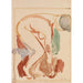 Nu femenino inclinado hacia adelante - Edvard Munch — vista de la obra