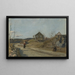 Desde Vestre Aker - Edvard Munch — cuadro enmarcado en la pared