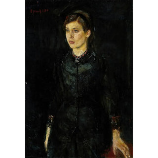 Edvard Munch - Inger in Black.webp